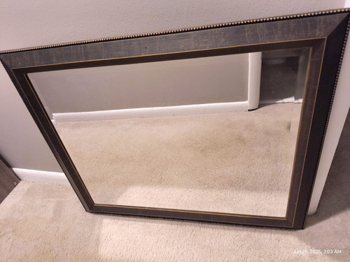 Framed mirror x 26 - 1/2,